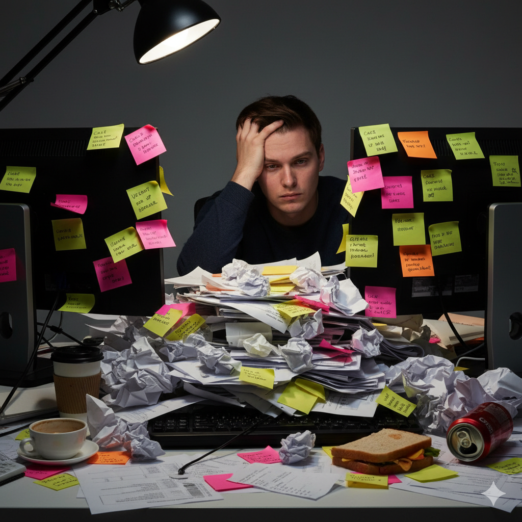 Disorganized customer service documentation before using Registra